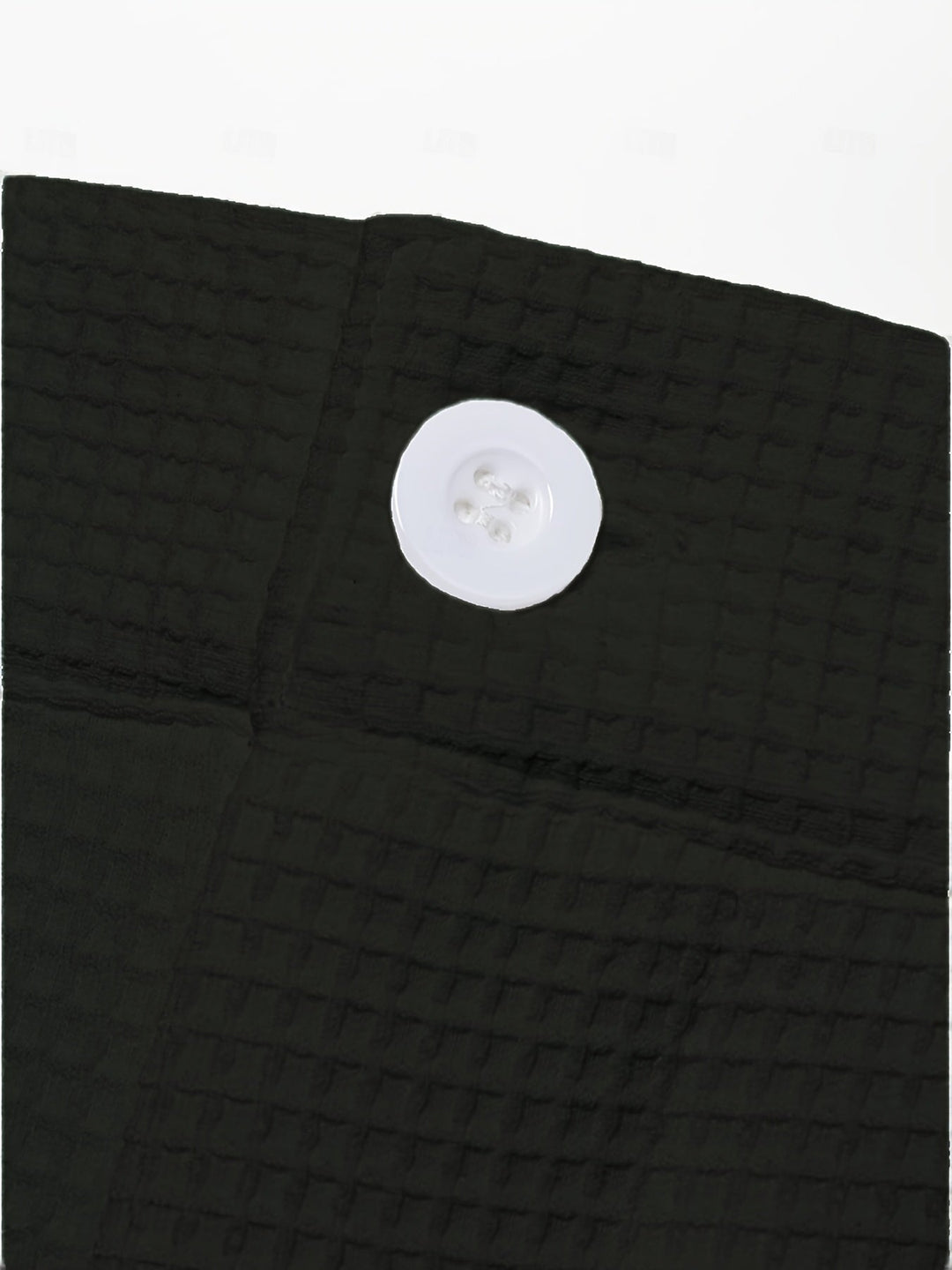 Pantalon habillé plissé pour homme, en maille gaufrée et coupe ajustée