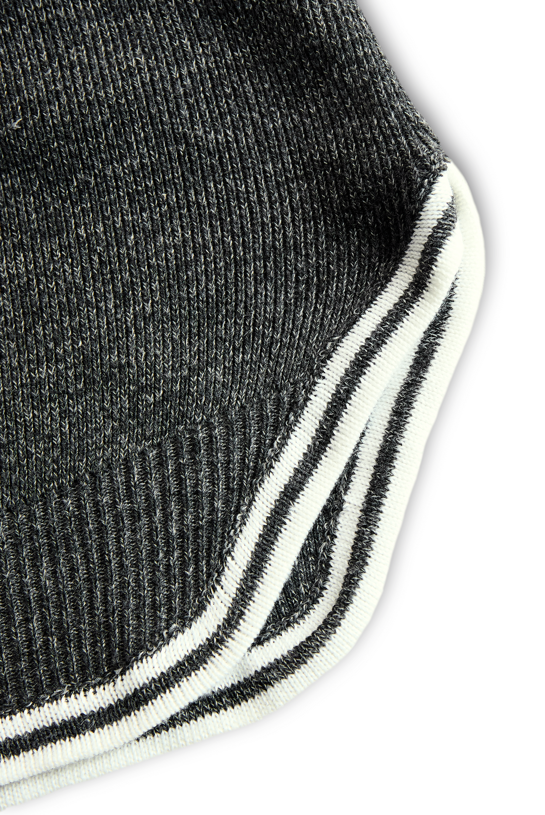 Robe-pull mini en maille pour femme à manches ballon et demi-zip