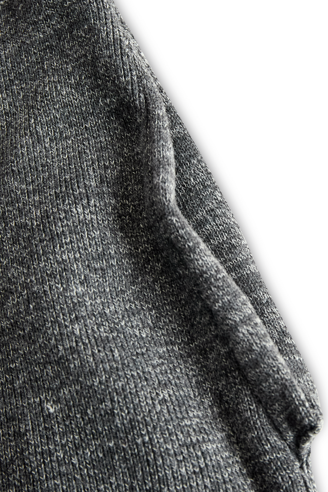 Robe-pull mini en maille pour femme à manches ballon et demi-zip