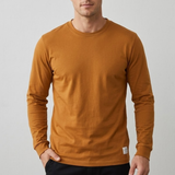 Wool Men's Long Sleeve Crew Neck Shirt
