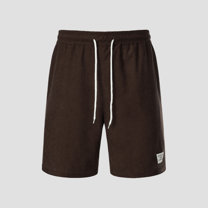 Men's Waffle Knit Casual Lounge Mesh Shorts