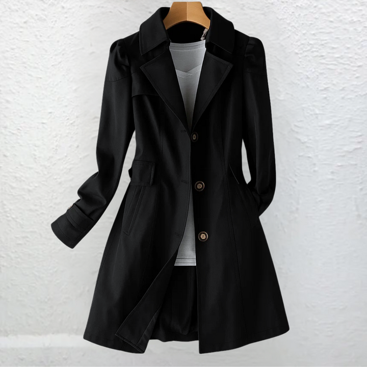 Women's Lightweight Woolmix Trench Coat