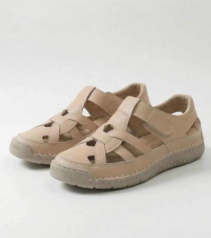 Women’s Leather Orthopaedic Open-Toe Walking Sandals