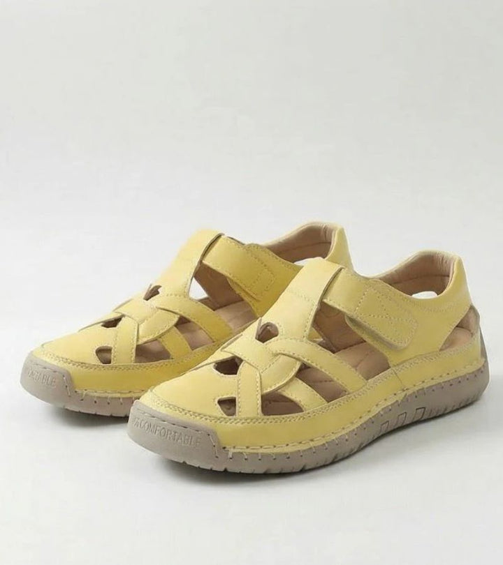 Women’s Leather Orthopaedic Open-Toe Walking Sandals