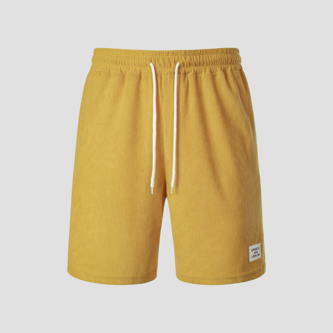 Men's Waffle Knit Casual Lounge Mesh Shorts