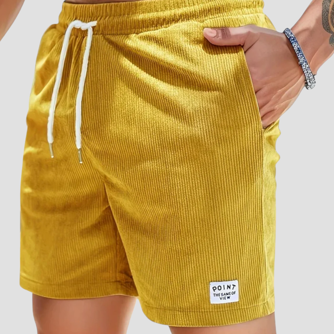 Men's Waffle Knit Casual Lounge Mesh Shorts