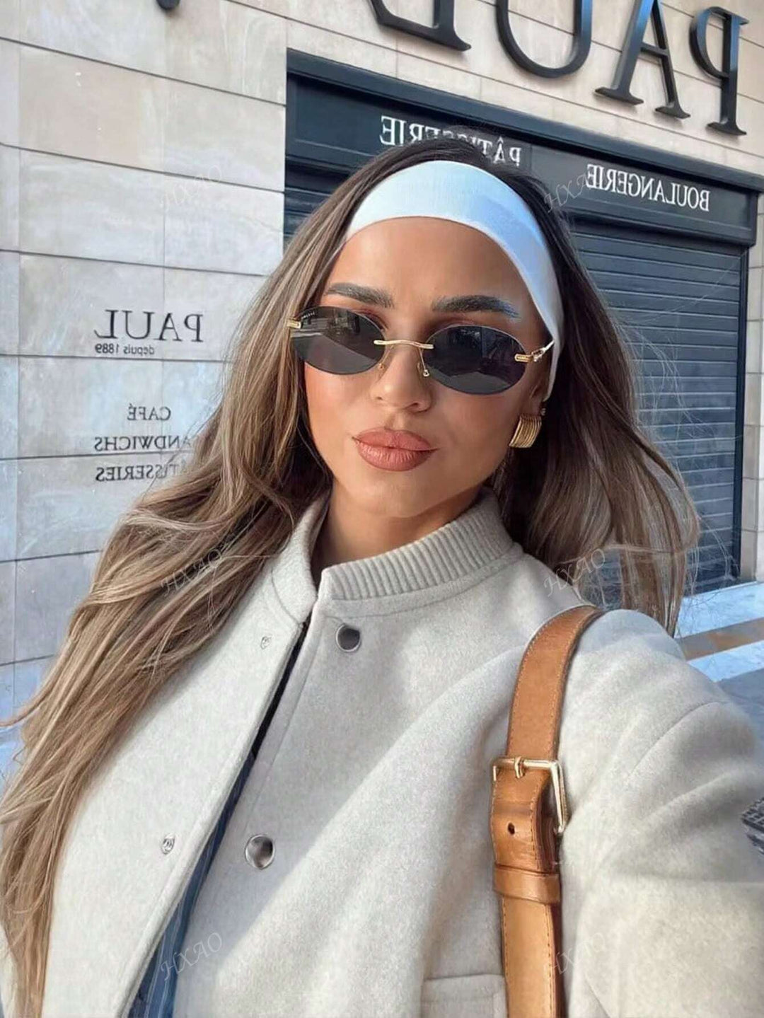 Women's Fleece Bomber Jacket Warm Casual Outerwear Coat