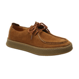 Men's Suede Moccasins Lace Up Flats