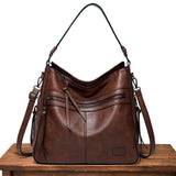 Women's Leather Satchel Handbag