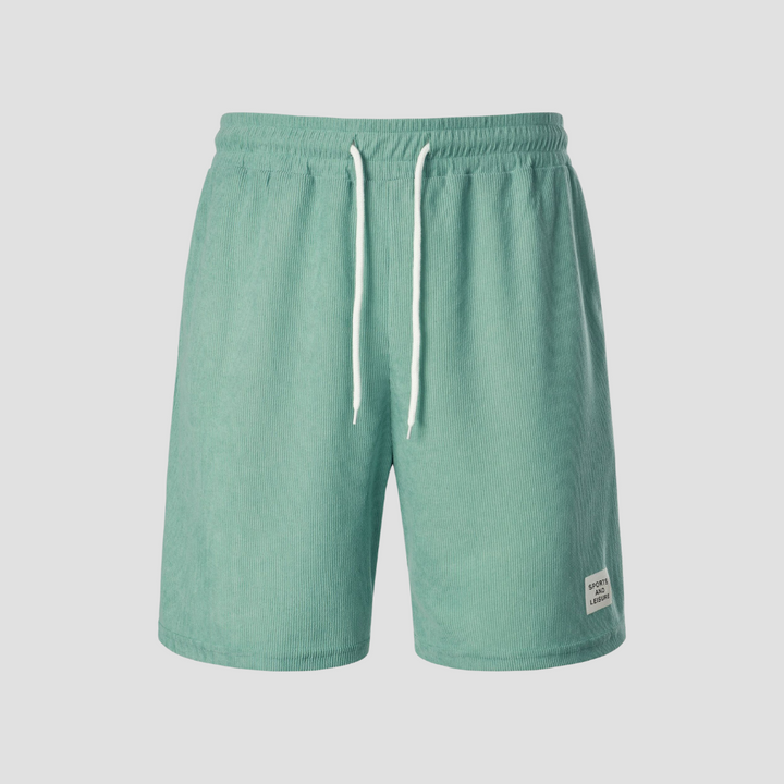 Men's Waffle Knit Casual Lounge Mesh Shorts