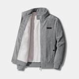 Men's Fleece Corduroy Bomber Jacket