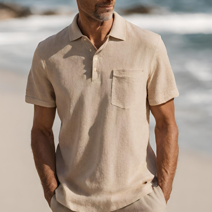 Men's Cotton Polo Shirt Summer Essential