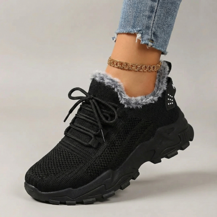Women's Fleece Orthopaedic Walking Sneakers