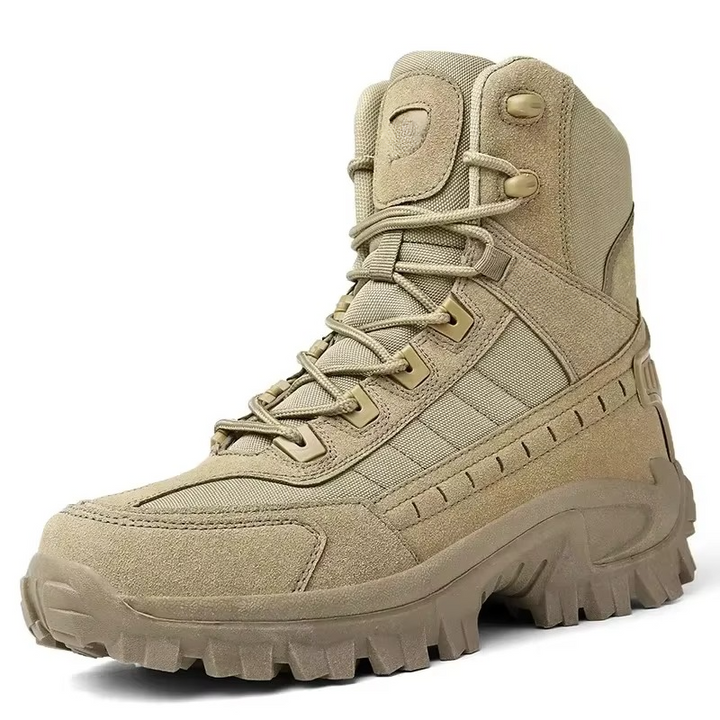 Tactical Boots Men's Leather Military Combat Hiking Shoes