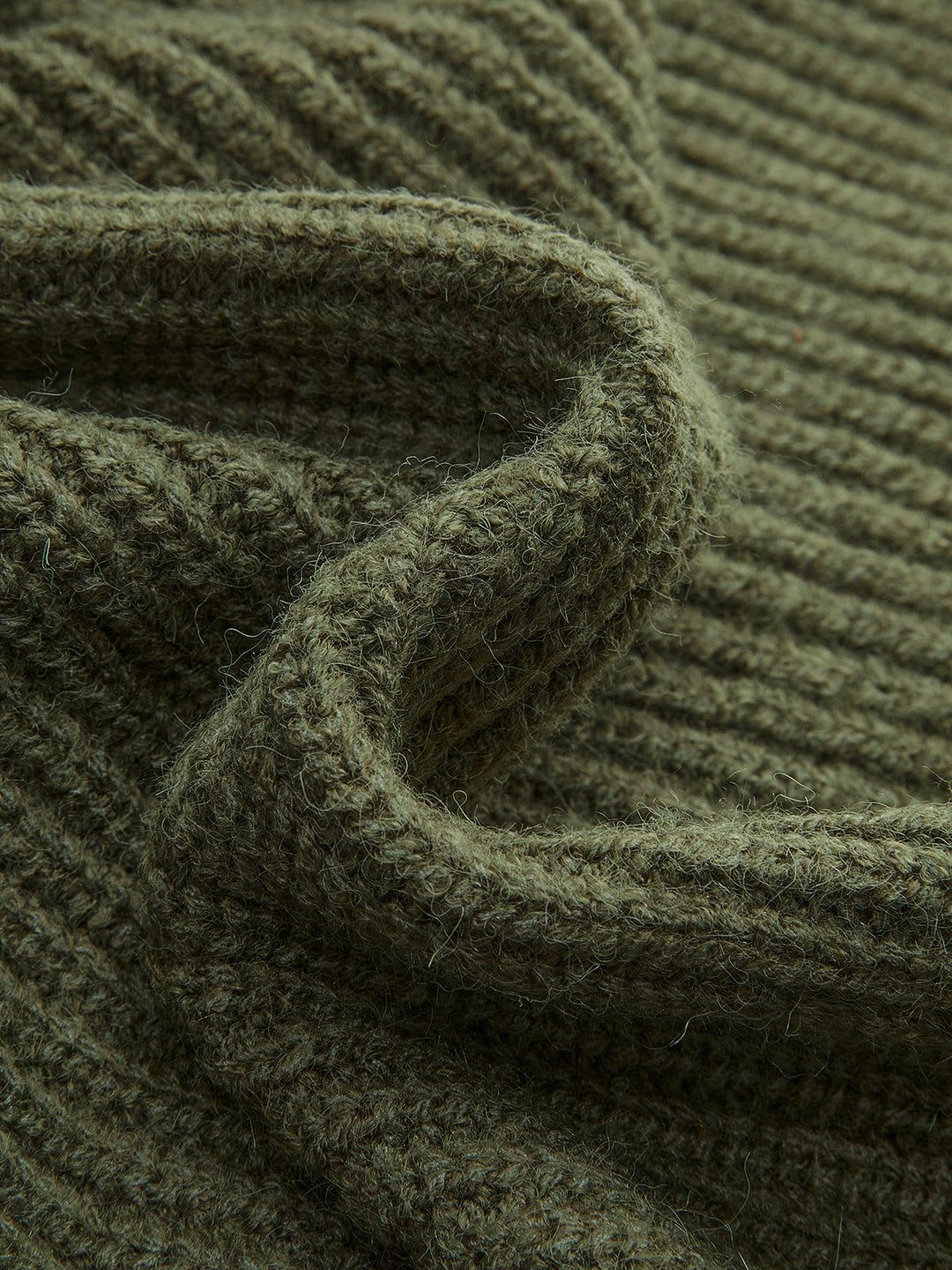 Női kötött átlapolós pulóver, hosszú ujjú felső kryssyinkKnitted Wrap Sweater