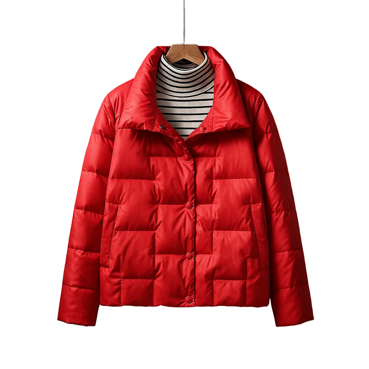 Women's Quilted Waterproof Fleece Jacket