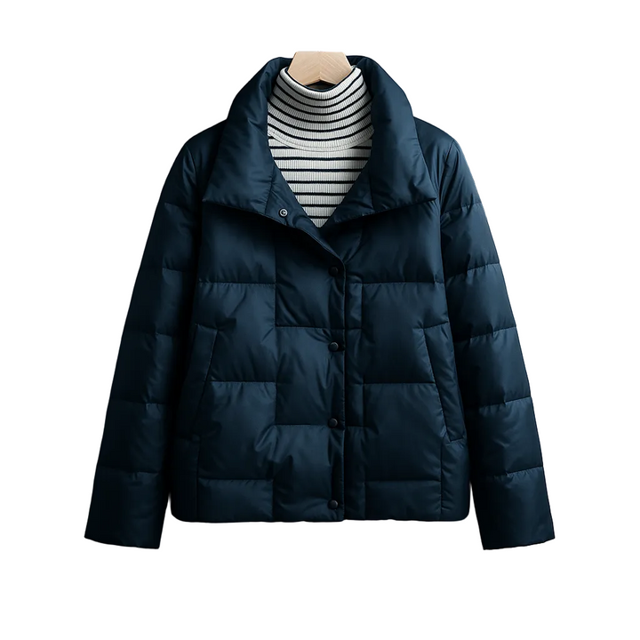 Women's Quilted Waterproof Fleece Jacket