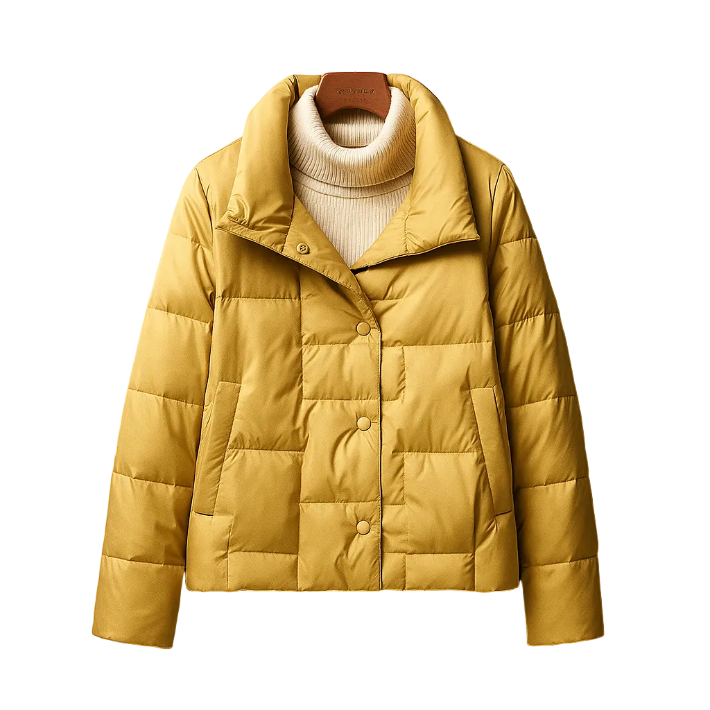 Women's Quilted Waterproof Fleece Jacket