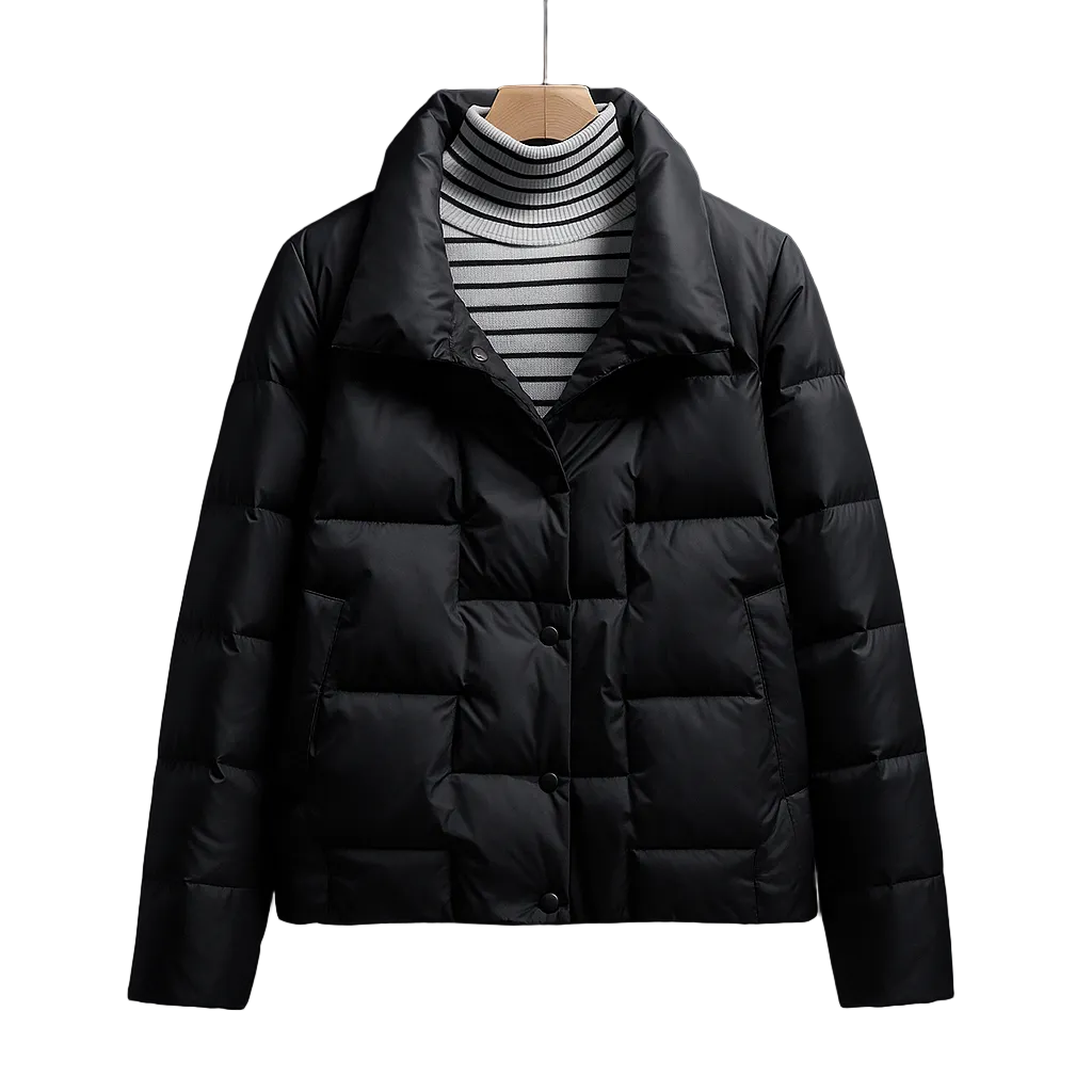 Women's Quilted Waterproof Fleece Jacket
