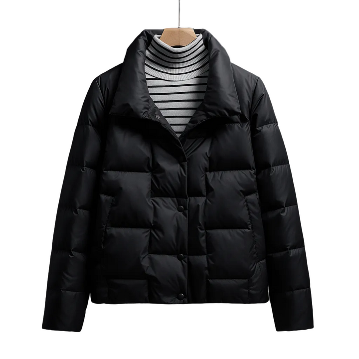 Women's Quilted Waterproof Fleece Jacket