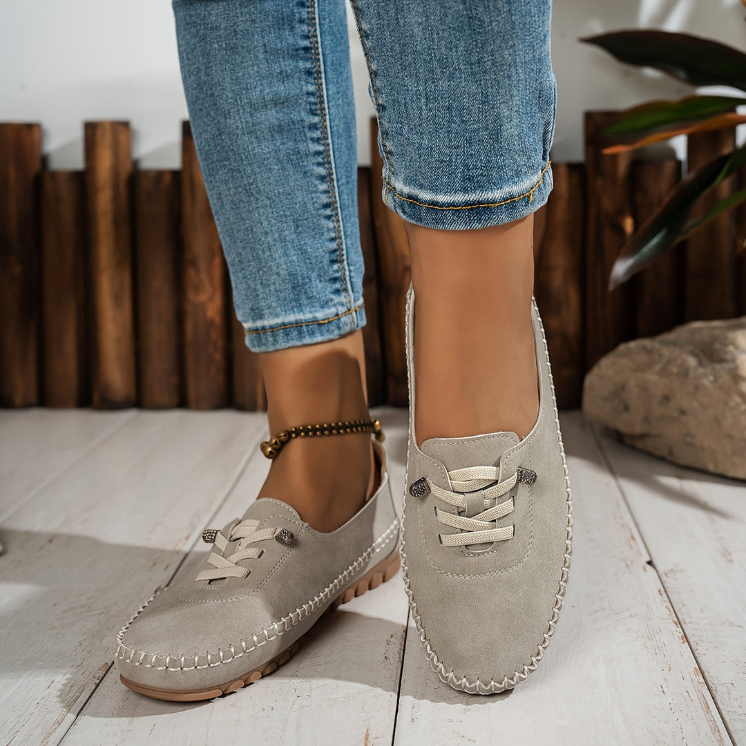 Women's Leather Orthopedic Slip-on Moccasins