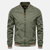 Men's Nylon Bomber Jacket Outerwear Coat