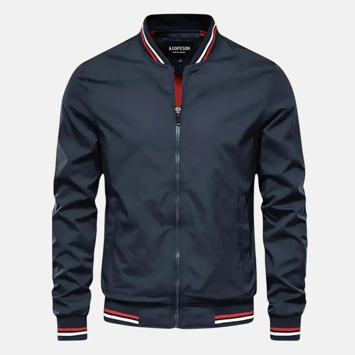 Men's Nylon Bomber Jacket Outerwear Coat