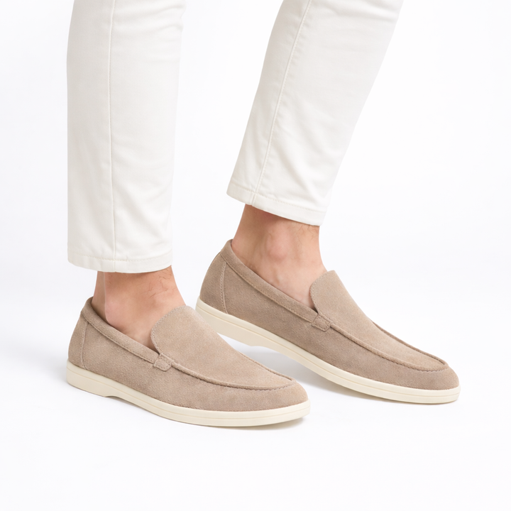 Men's Suede Slip-On Driving Loafers