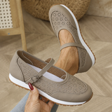Women's Mesh Mary Jane Comfort Sneakers Flat Shoes