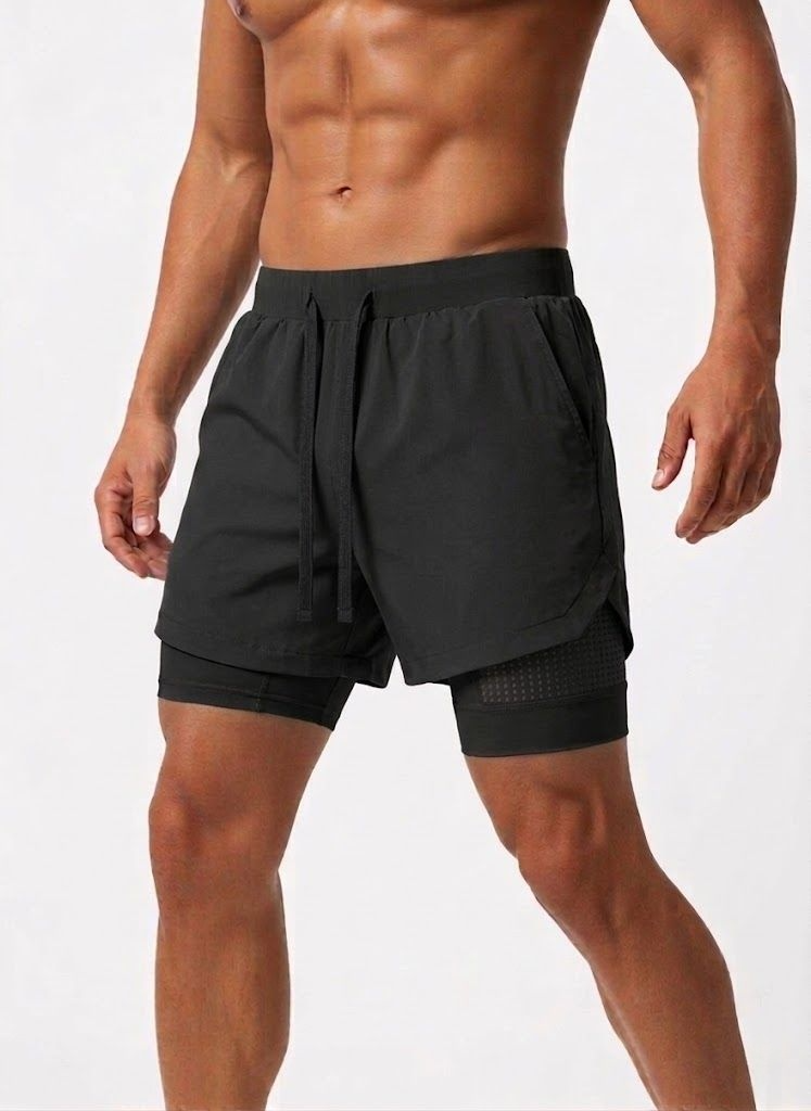 Men's Quick Dry Fitness Athletic Gym Shorts