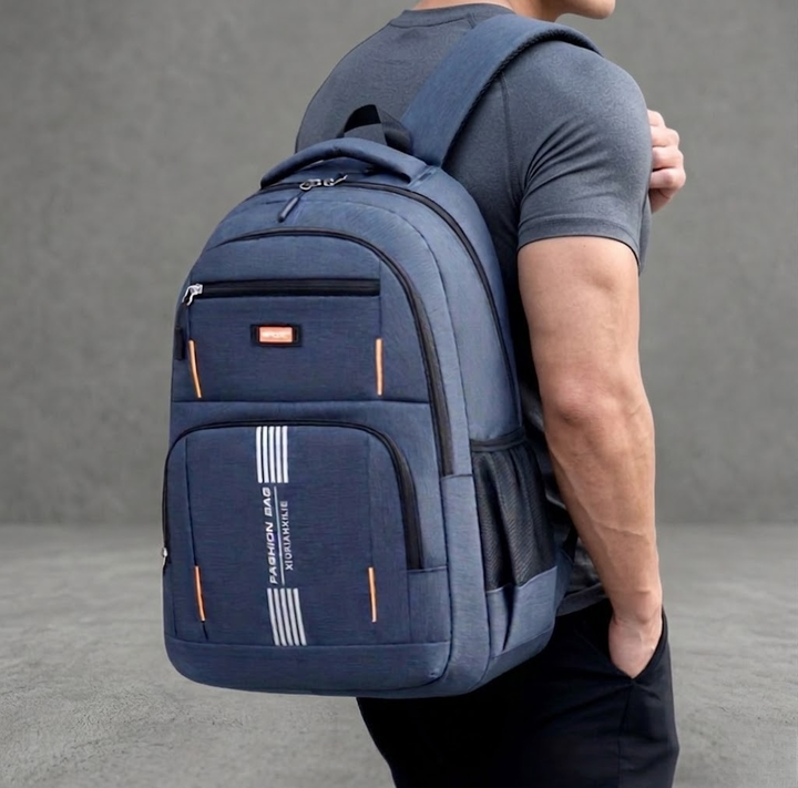 Men's Oxford Waterproof Travel Backpack Laptop Rucksack Bag