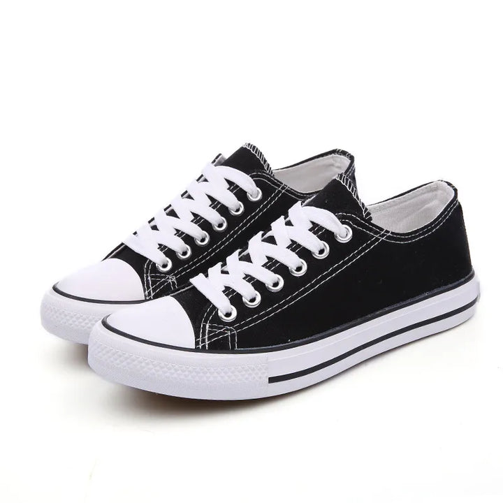 Women's Canvas Sneakers Summer Fashion Low Top Casual Shoes