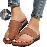 Women's Leather Orthopedic Arch Support Sandals