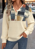 Women's Knit Sweater Long Sleeve Top