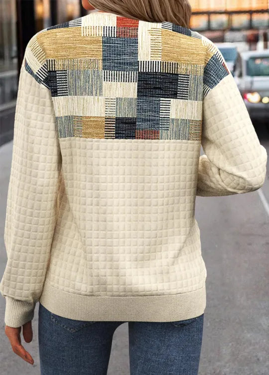 Women's Knit Sweater Long Sleeve Top