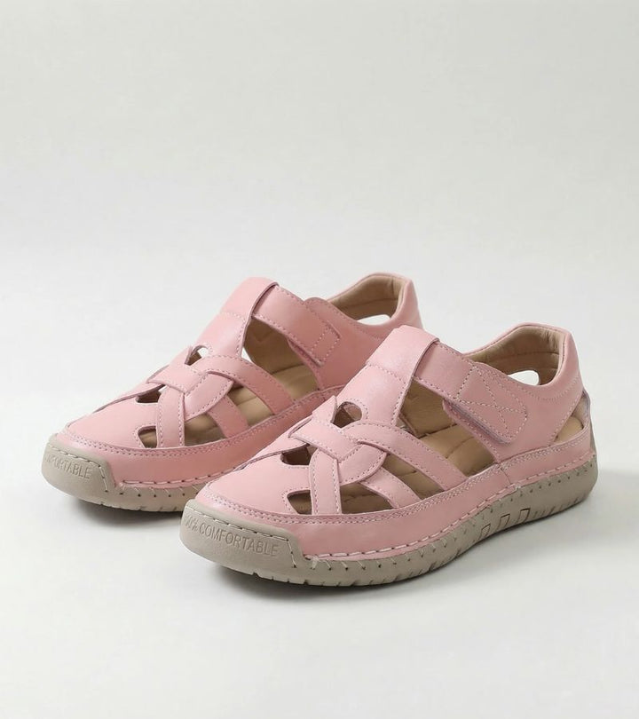 Women’s Leather Orthopaedic Open-Toe Walking Sandals