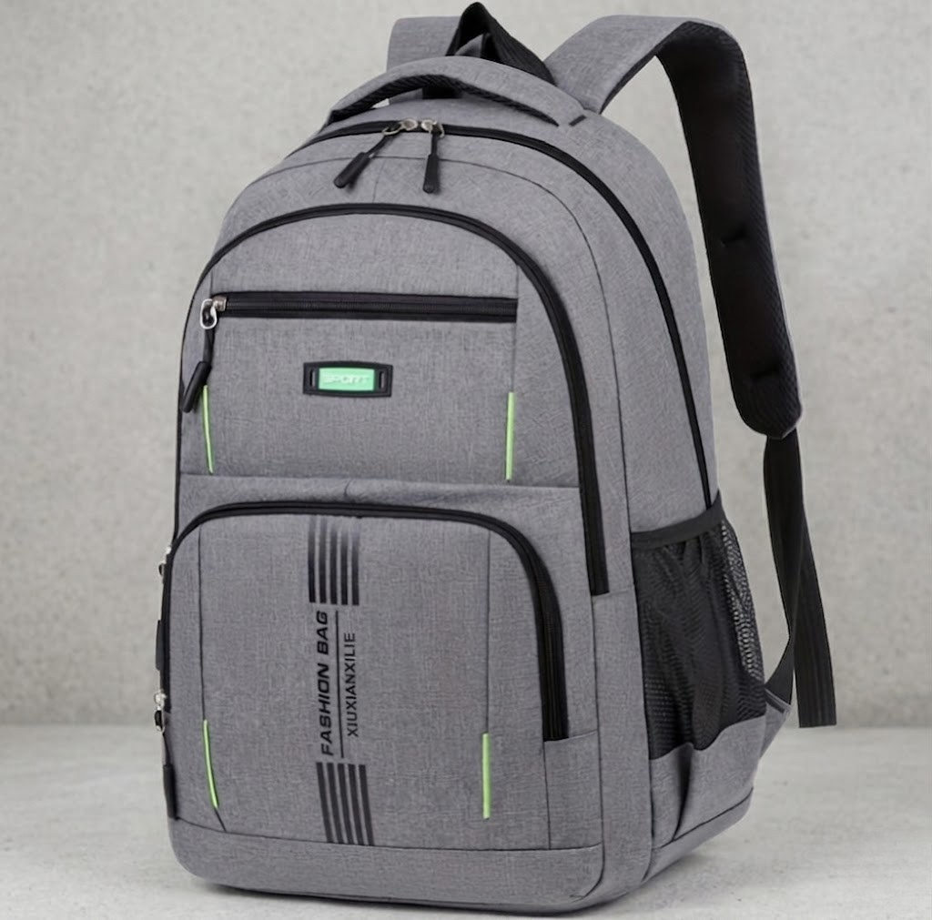 Men's Oxford Waterproof Travel Backpack Laptop Rucksack Bag