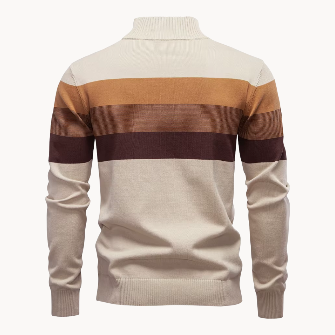 Men’s Merino Wool Quarter-Zip Sweater
