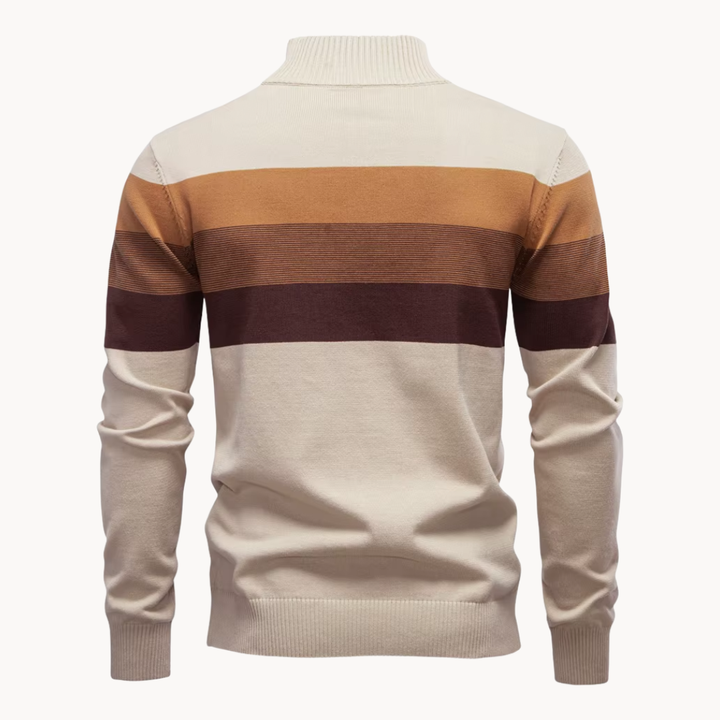 Men’s Merino Wool Quarter-Zip Sweater