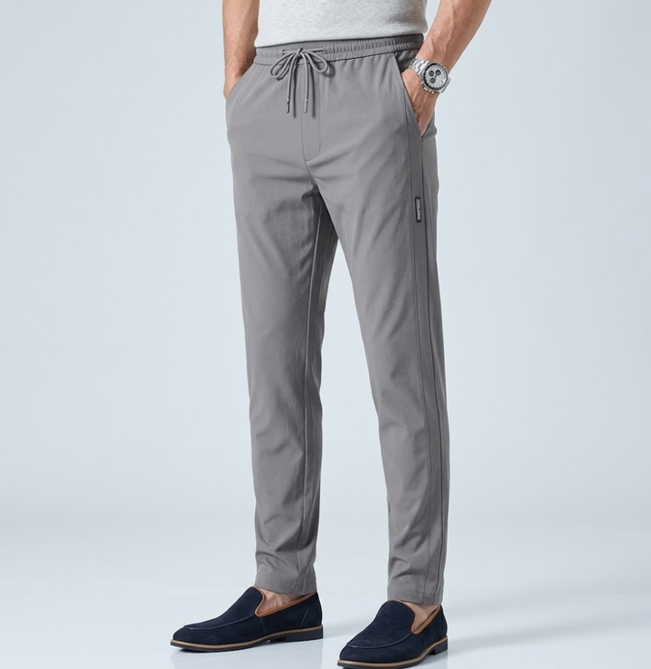 Men's Fleece Joggers Lightweight Athletic Training Sweatpants Trousers