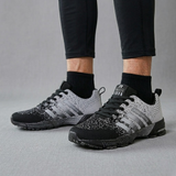 Men's Knit Mesh Breathable Running Shoes Athletic Gym Trainers Sneakers