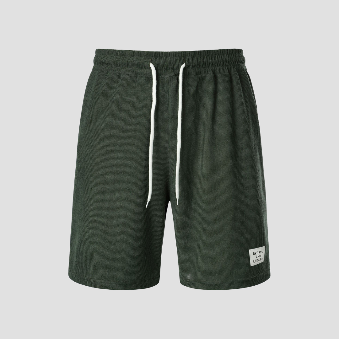 Men's Waffle Knit Casual Lounge Mesh Shorts