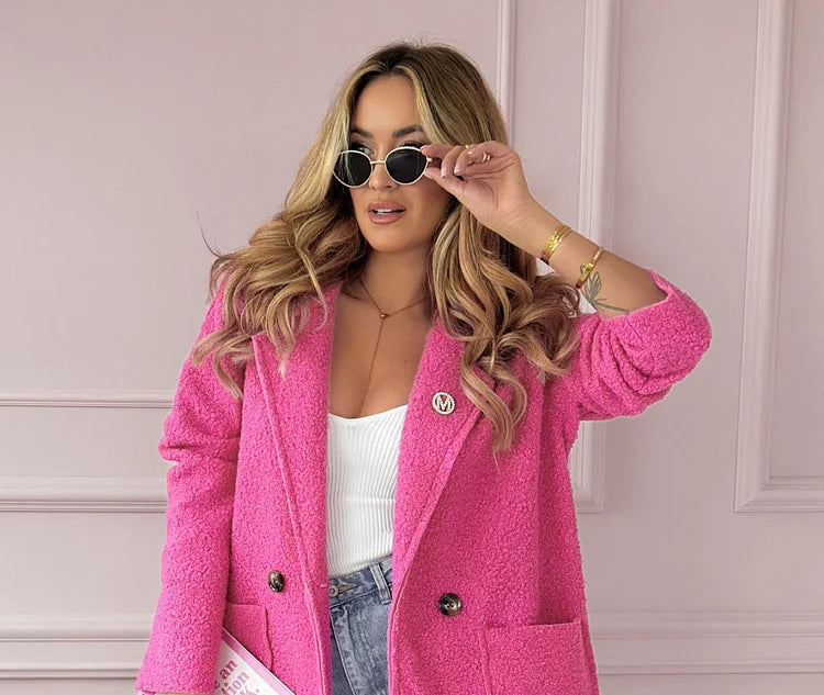 Women's Wool Coat Longline Jacket
