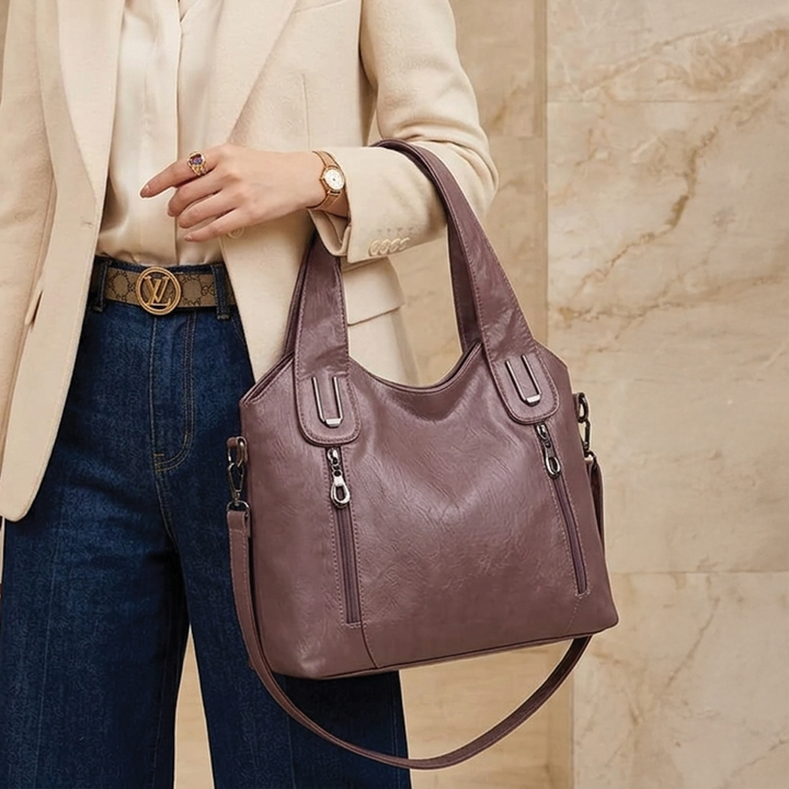 Women's Leather Shoulder Bag Tote Handbag Satchel
