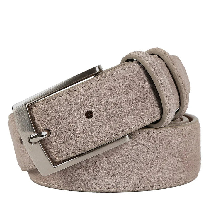 Men's Suede Leather Belt