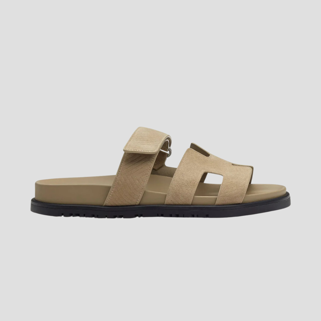 Leather Summer Slides Sandals For Men and Women