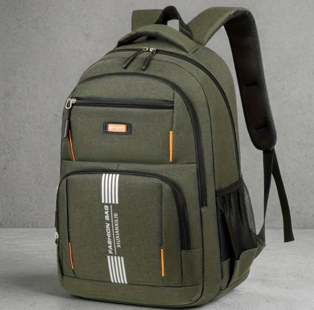 Men's Oxford Waterproof Travel Backpack Laptop Rucksack Bag