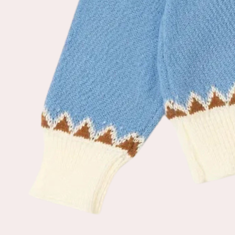Women's Fair Isle Crewneck Knit Sweater