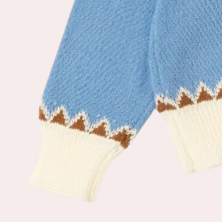 Women's Fair Isle Crewneck Knit Sweater