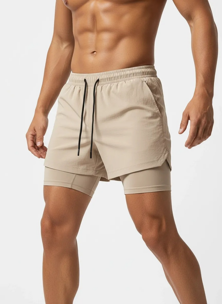 Men's Quick Dry Fitness Athletic Gym Shorts